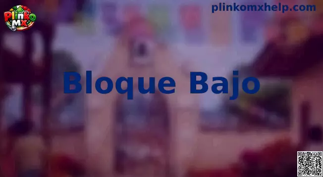 Bloque Bajo Plinko MX estrategia visual