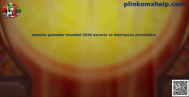 Momios Goleador Mundial 2026 Escocia vs Marruecos